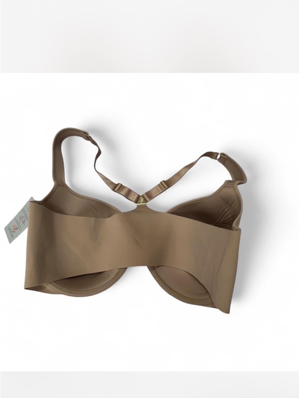ThirdLove bra NWT 24/7 perfect coverage Racerback Seamless Underwire nude 40D - Picture 2 of 5